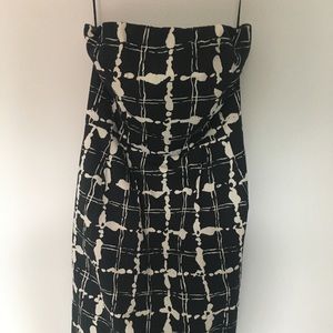 Express Strapless dress